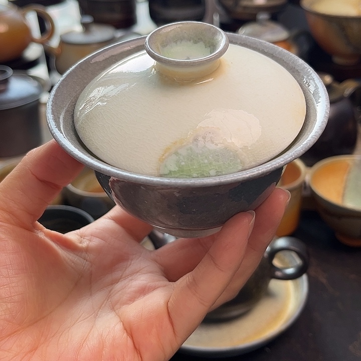 茶盏柴烧茶具柴烧茶具