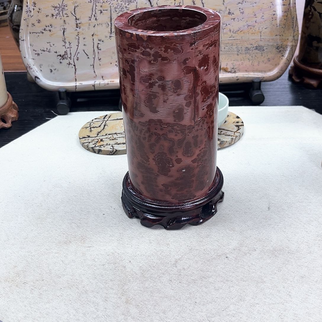 广西石广西天然国画石