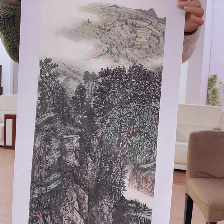 国画宋庄公司的一位负责