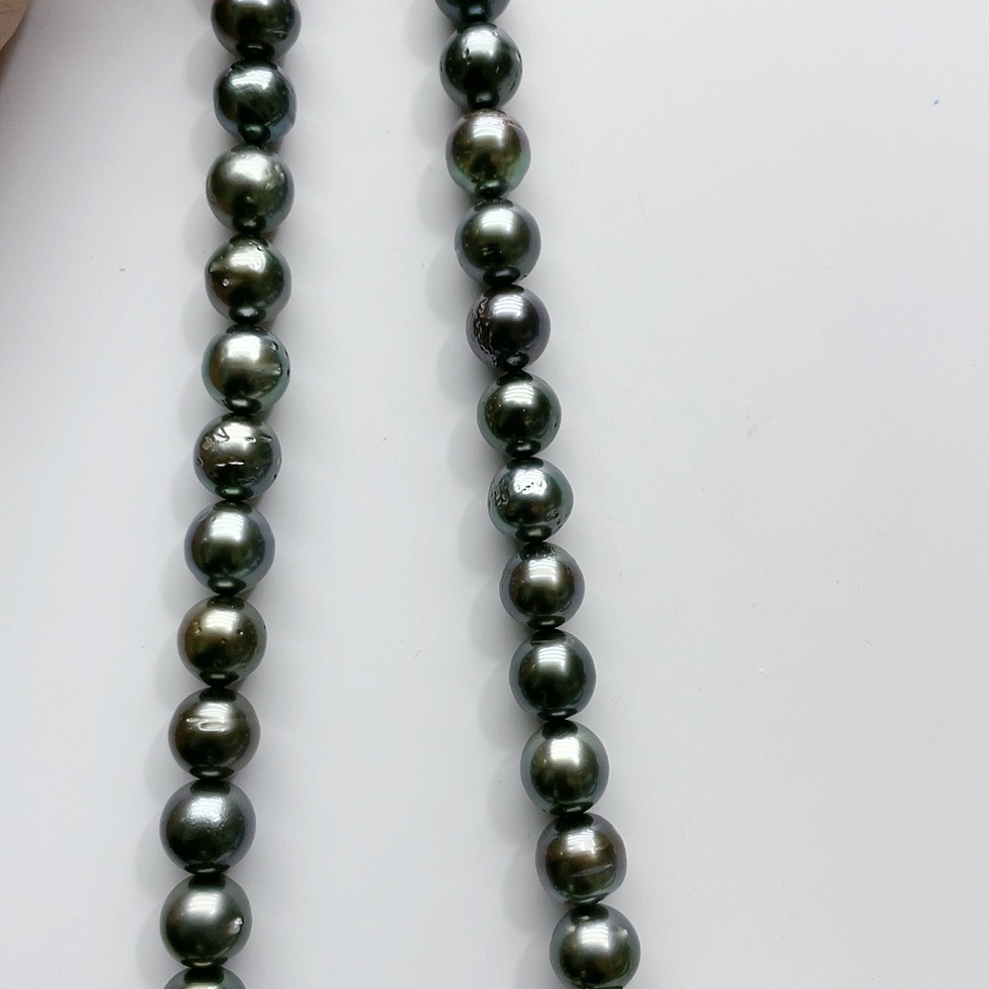 海水珍珠颈饰银S925镶嵌