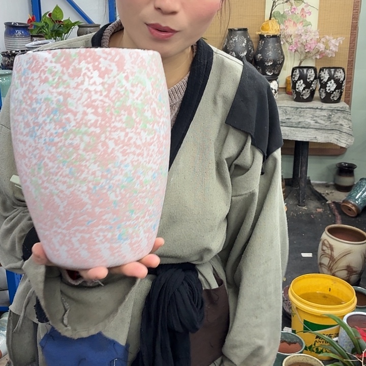 16×24 -粗陶花盆有孔-买买买