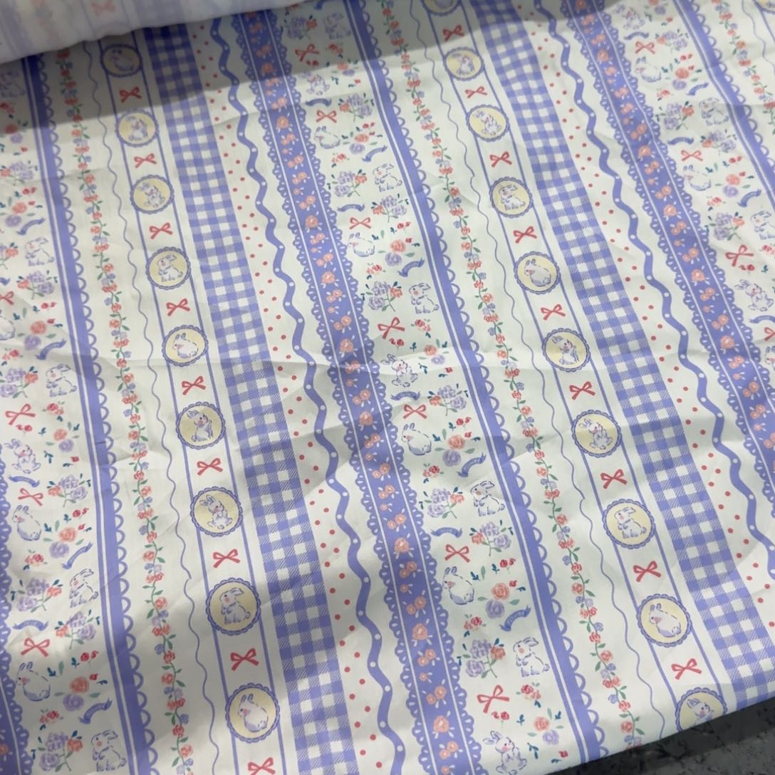 棉纯棉60支加密贡缎1米价X1.1米宽D福利