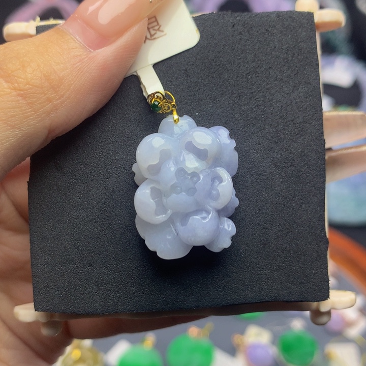 翡翠手链18K金镶嵌翡翠