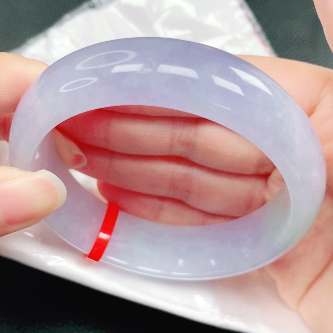 翡翠未镶嵌手镯59圈