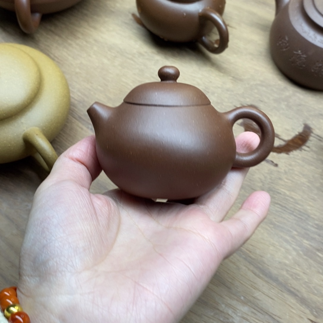 @****茶壶紫砂80cc老壶