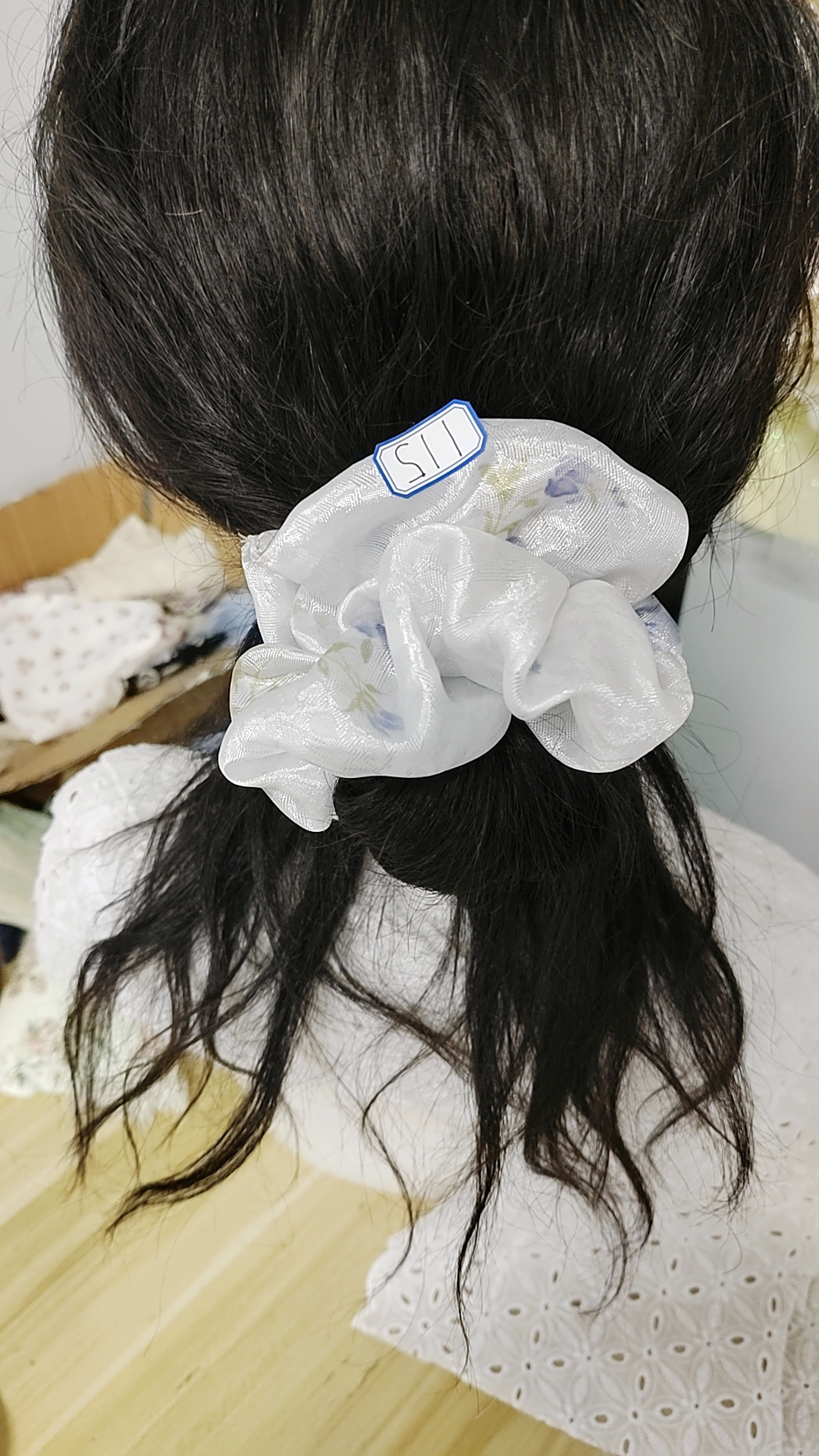 手工自制碎花发圈全场满20飞