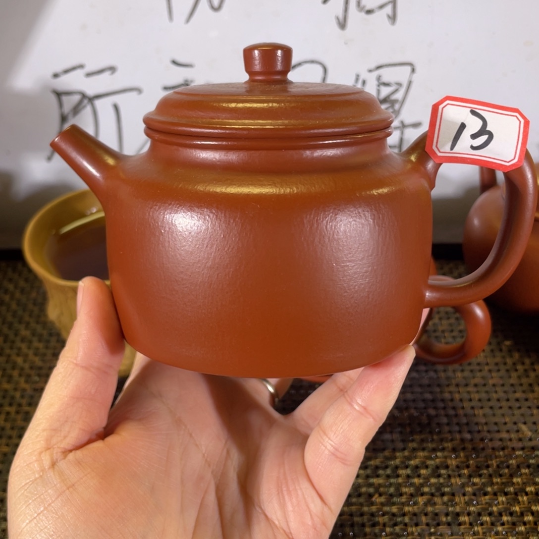 紫砂茶壶德钟微瑕全手