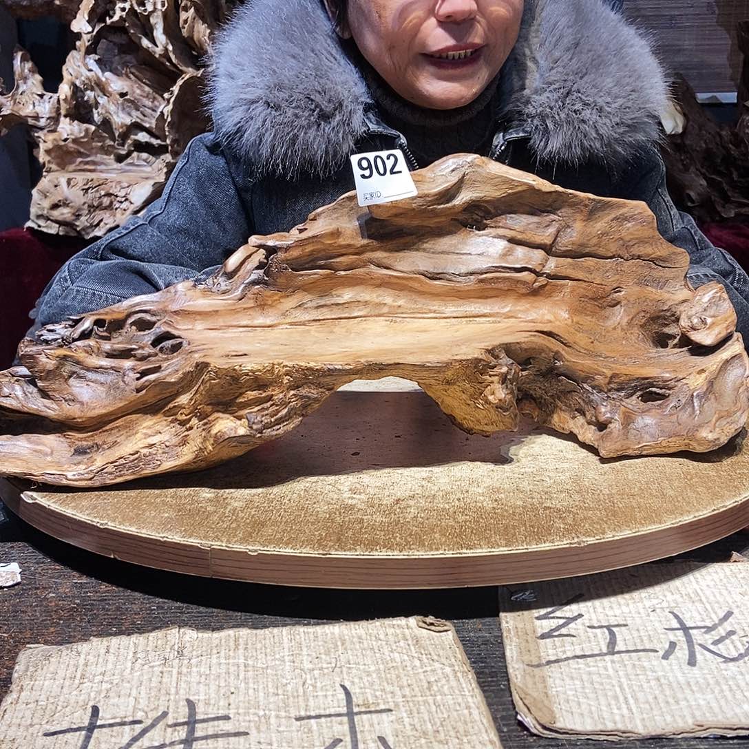 闲***绘902。株木随行根艺