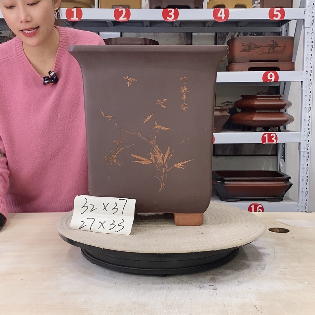 花盆紫砂紫砂花盆