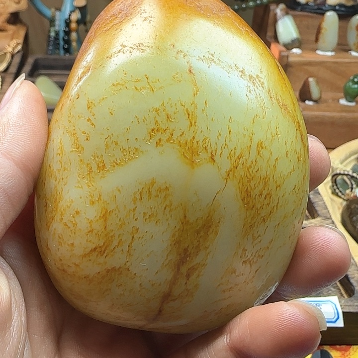 和田玉（糖玉）挂件未镶嵌上***1