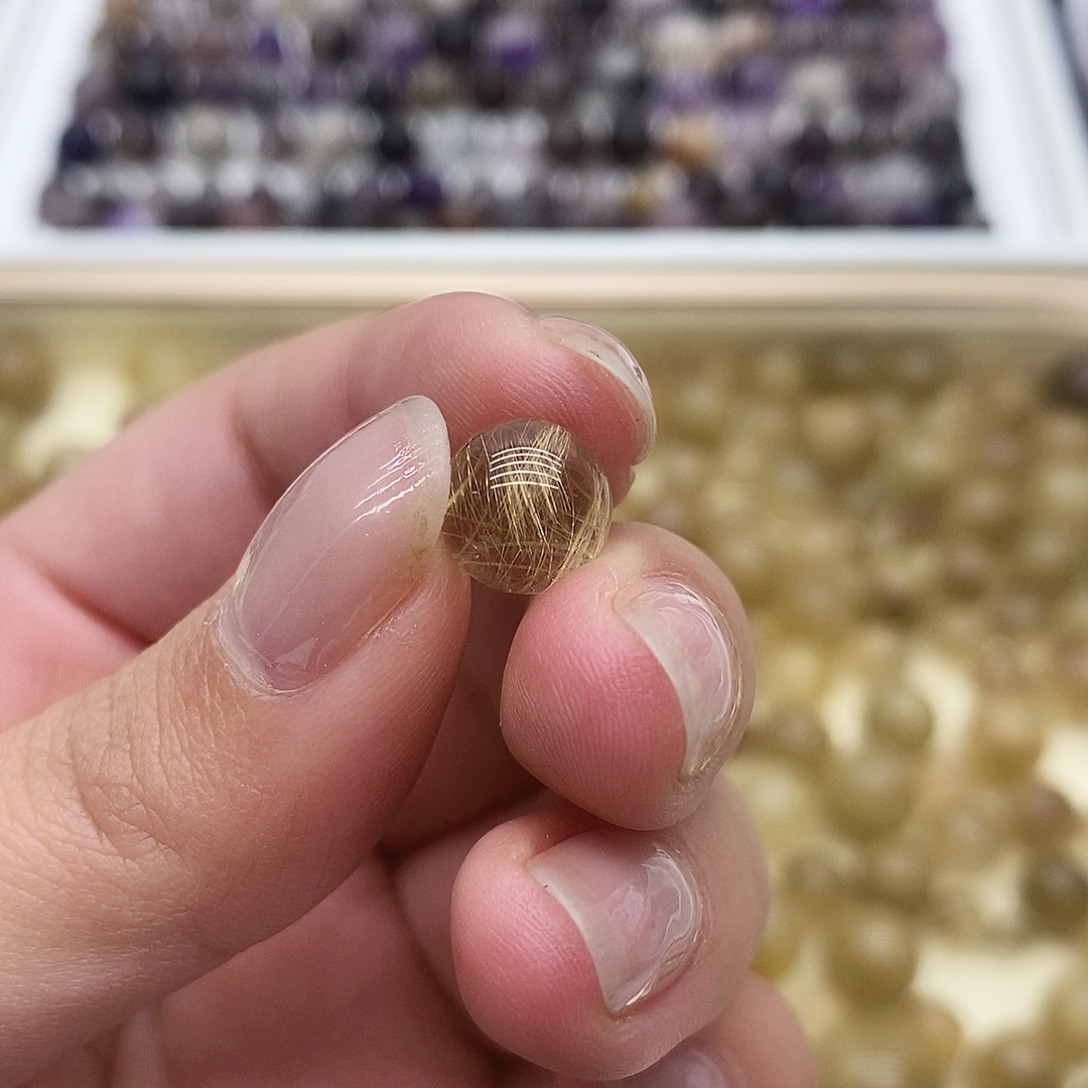 珠宝半成品水晶未镶嵌