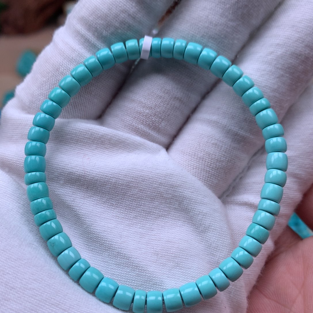 绿松石精品直切未镶嵌