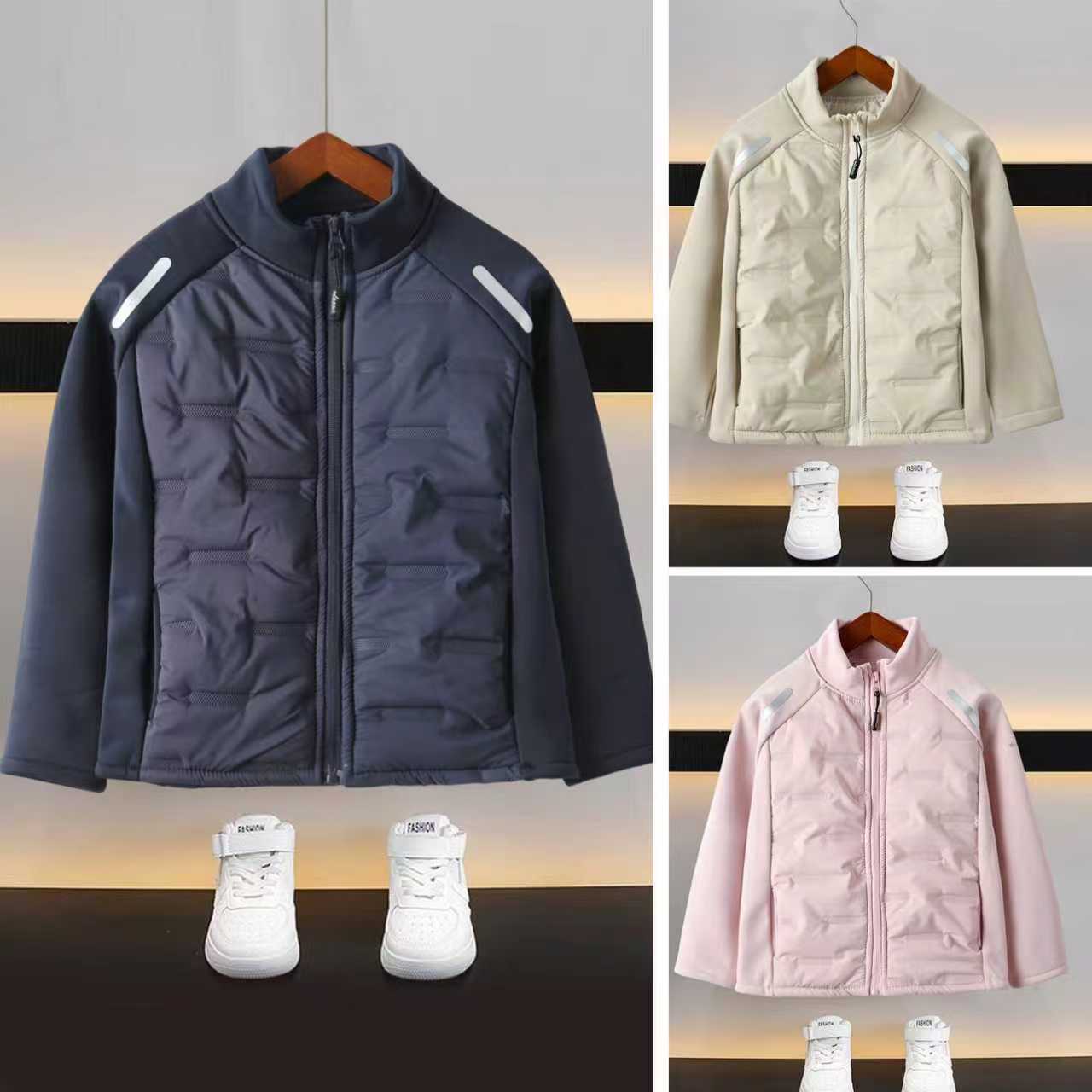 【WALNUTDUCK】儿童棉服新款秋冬内外两穿校服神器拉链外套