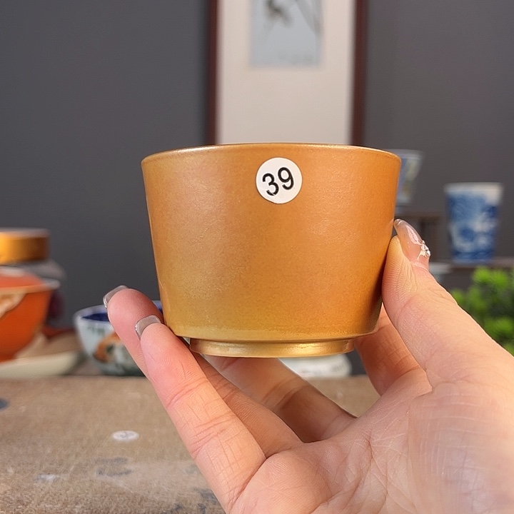 摆件景德镇陶瓷茶杯多