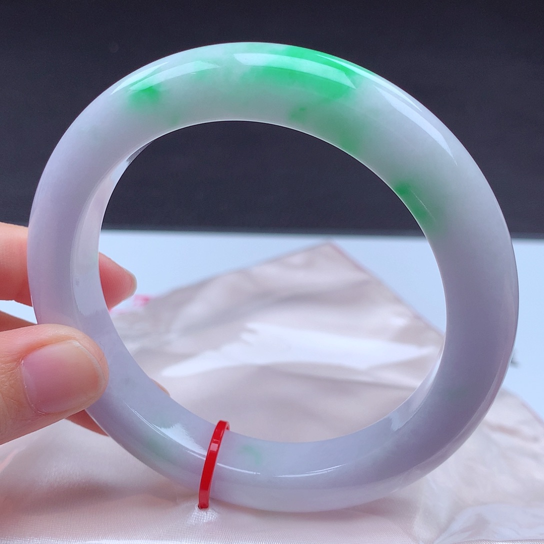 未镶嵌手镯翡翠60-61手镯002074 