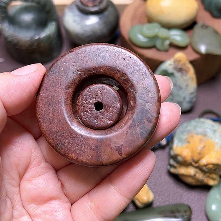 岫岩河磨玉（透闪石质玉）手绳未镶嵌