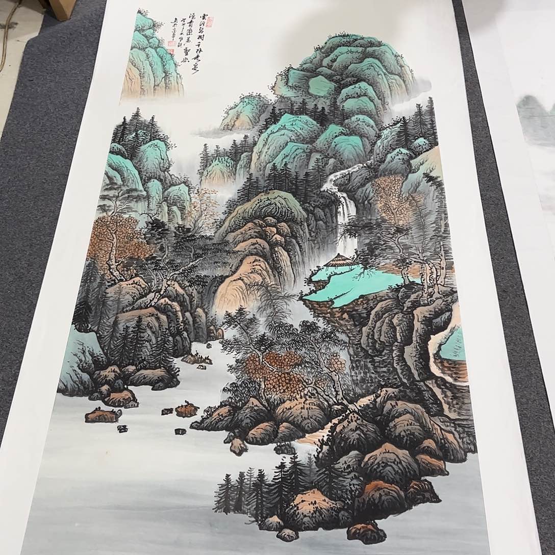 国画LT国画单幅任发