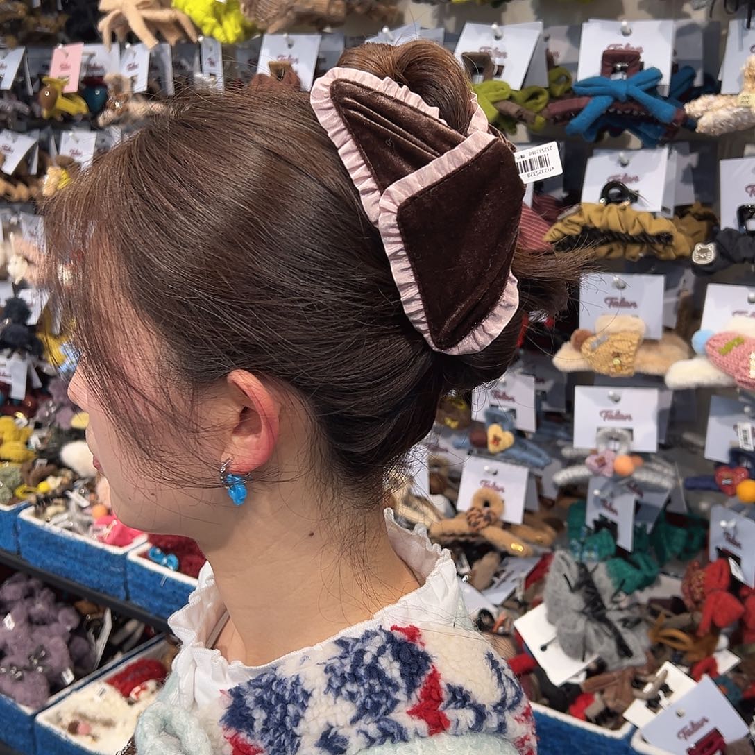 布艺铁合金三角抓