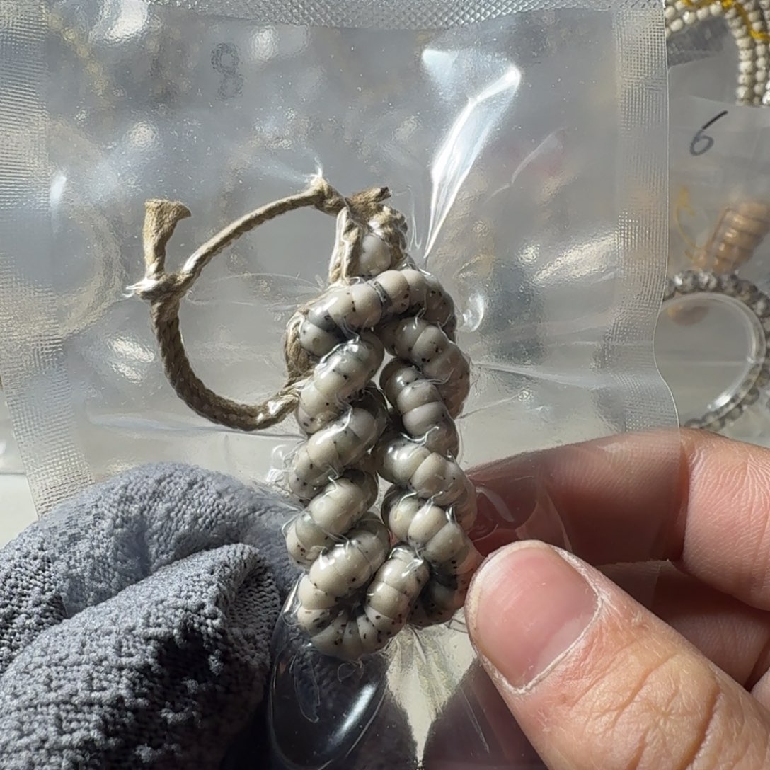 星月菩提手串同藤青花瓷大肠6