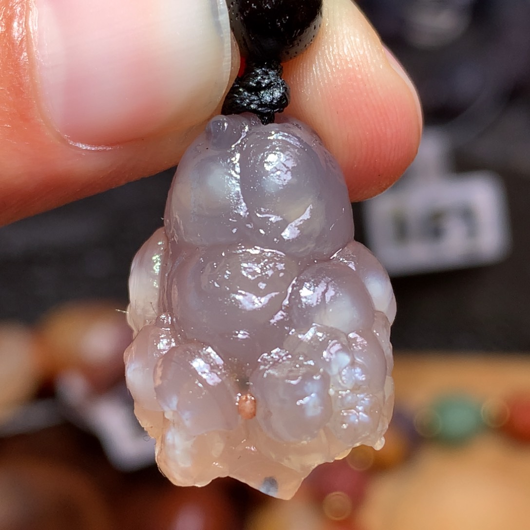 未镶嵌玛瑙/玉髓珠宝半成品