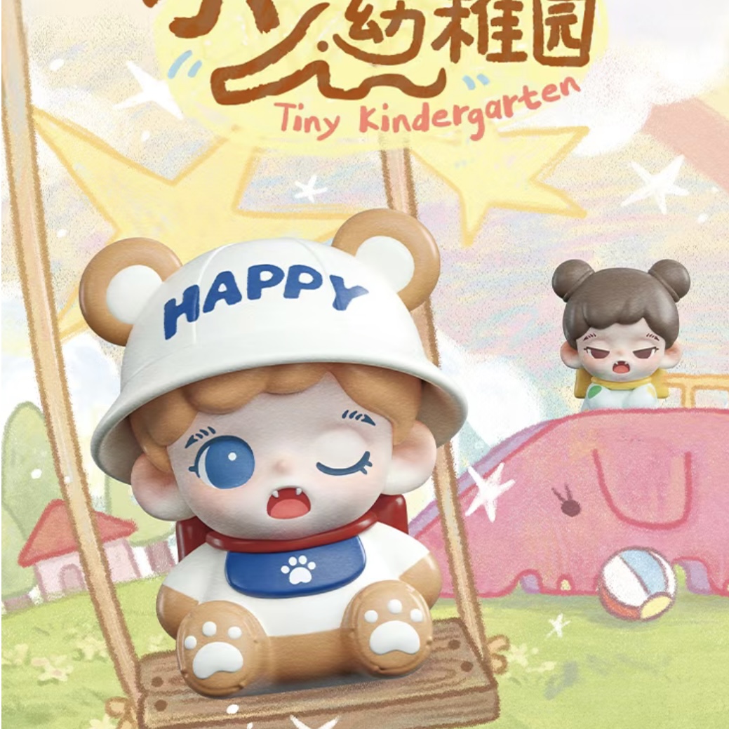 【代拆】TNT新品Zorra小小幼稚园系列潮玩盲袋萌粒摆件