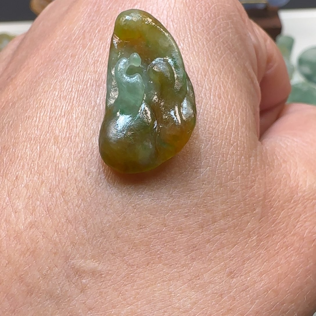 定制翡翠未镶嵌佩*翡翠