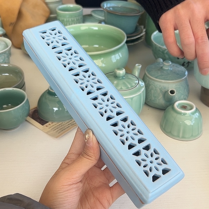 小米茶器龙泉青瓷