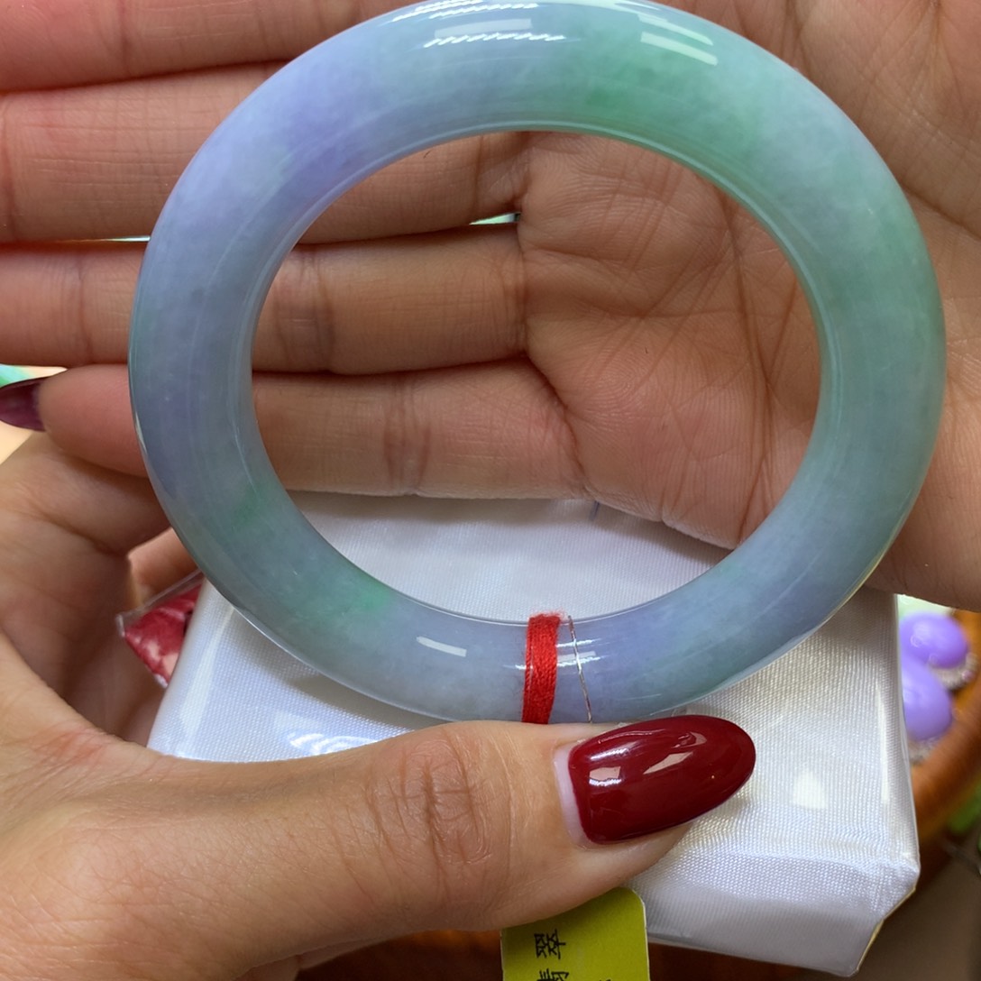 【闪购商品】翡翠颈饰未镶嵌圈口54