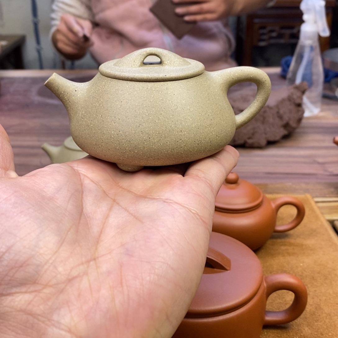 紫砂茶壶青段满瓢紫砂壶