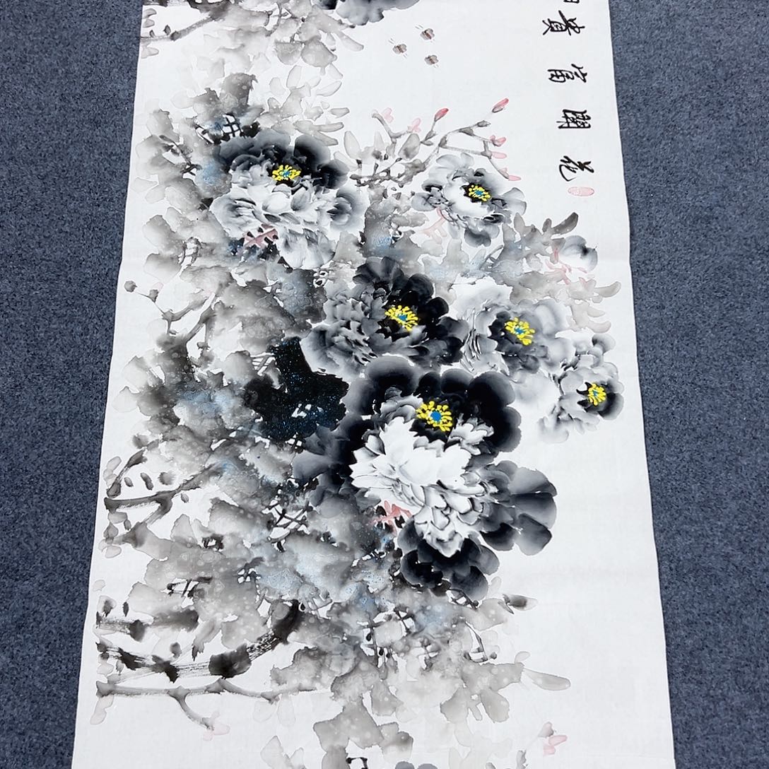 国画国画作品宣纸纯手绘