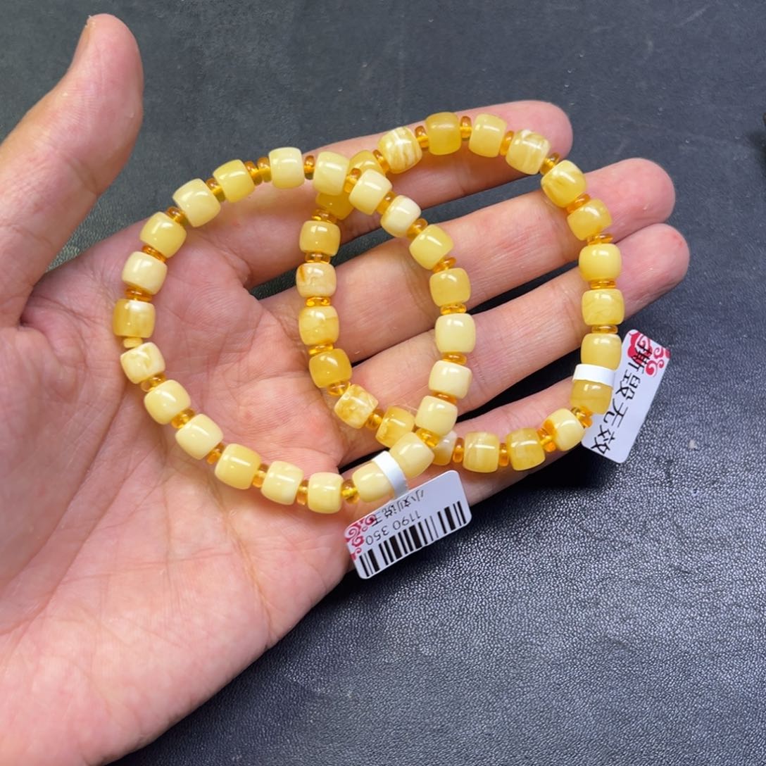 未镶嵌颈饰蜜蜡多样性老黄蜡白花蜡鸡油黄卡8货头拍一发一