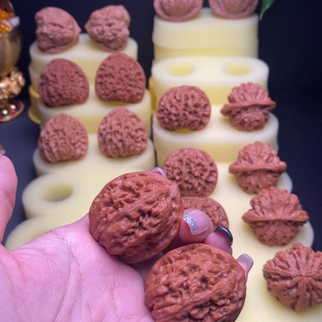 把件文玩核桃廖*子凤凰台36尺精配