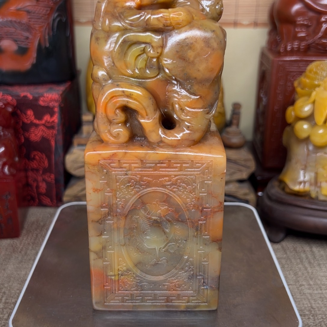 寿山石印石精品印章