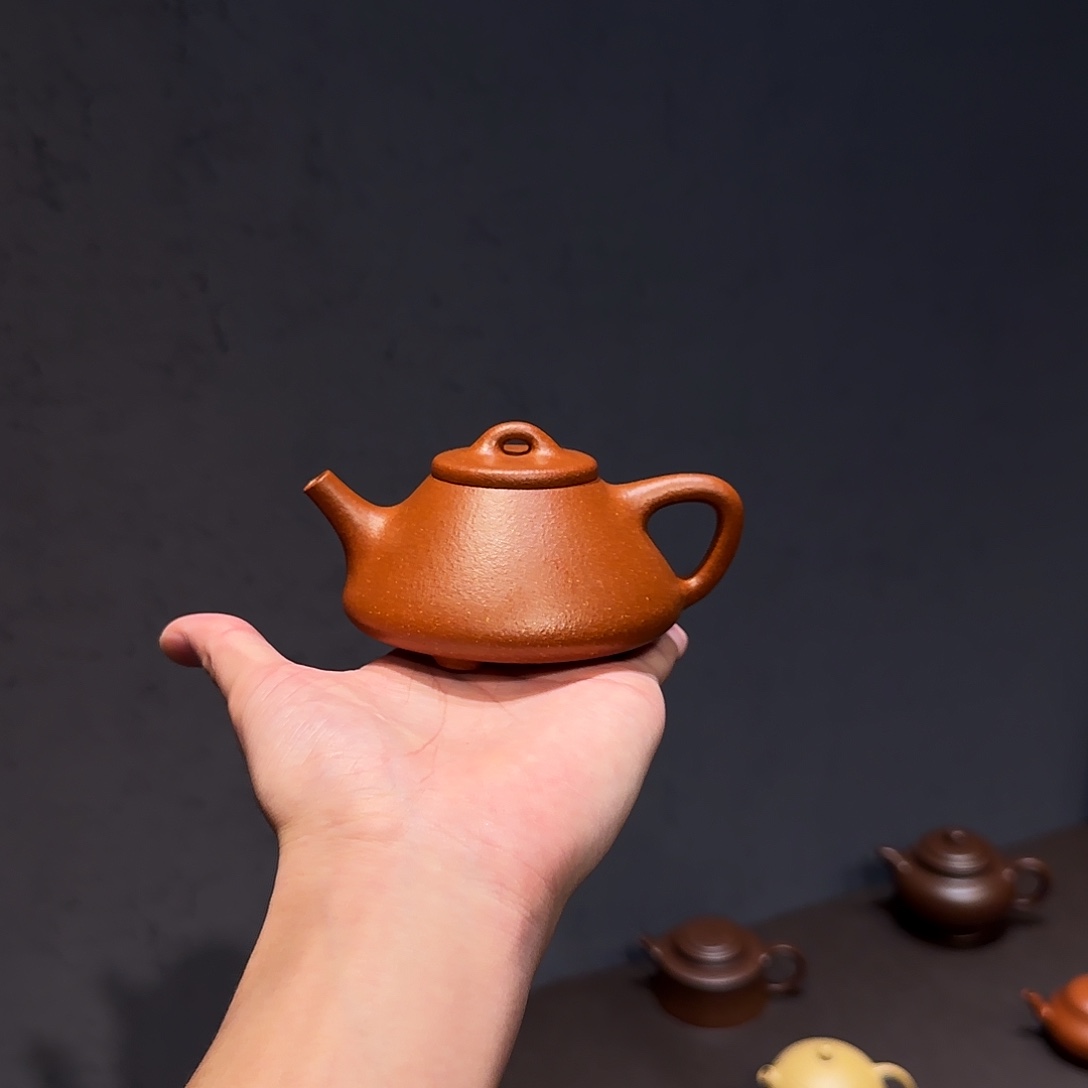 c***紫砂公道杯子冶石瓢 挑纯 红降坡 190cc