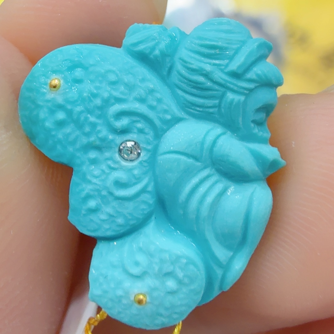 绿松石未镶嵌珠宝奇石