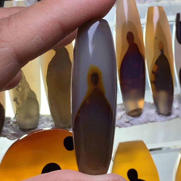 玛瑙/玉髓颈饰未镶嵌128