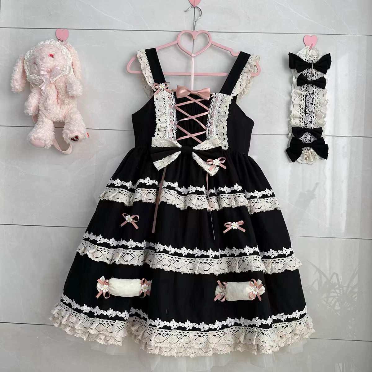 实体店现货双子喵喵原创Lolita（有点甜Jsk ）短款