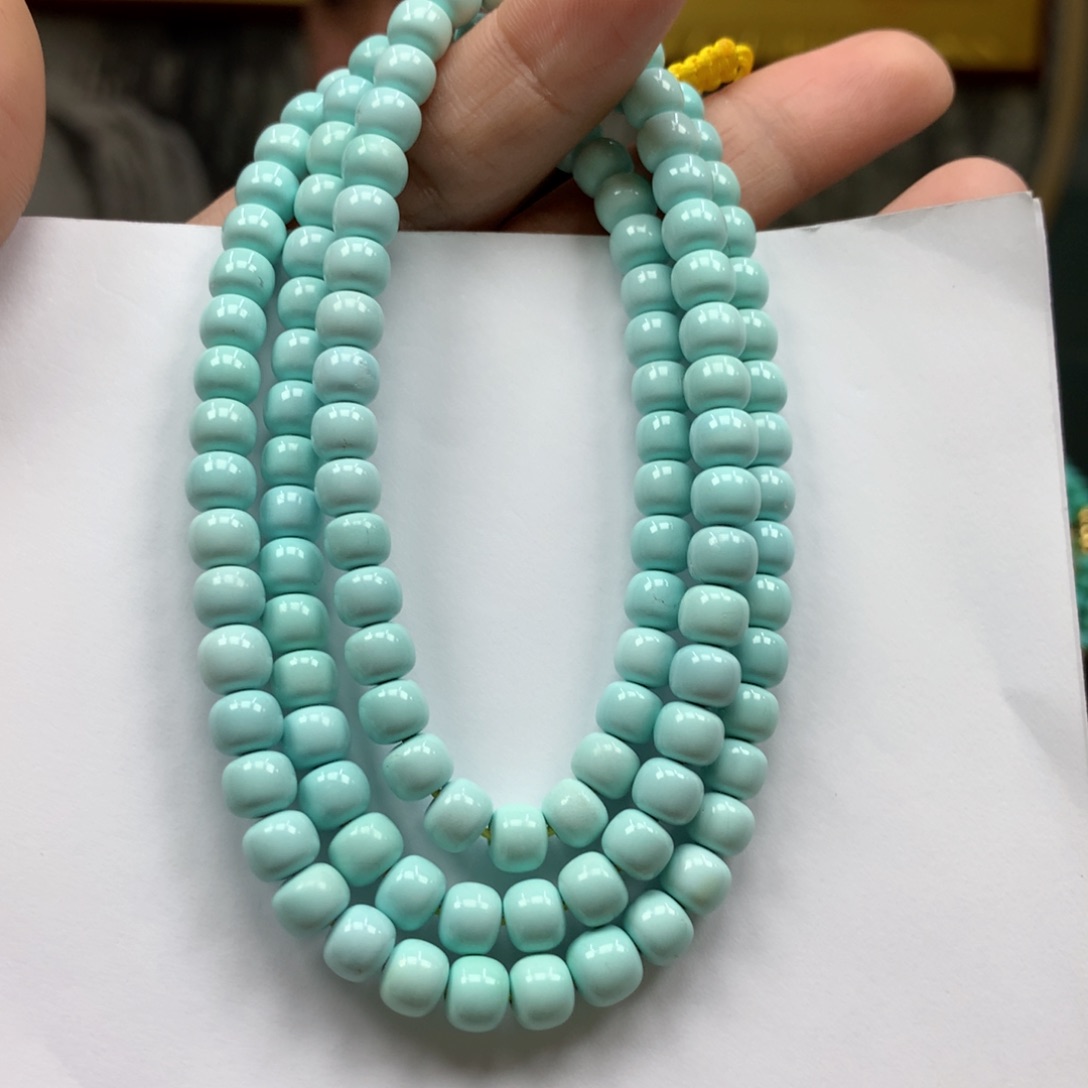 绿松石长链未镶嵌