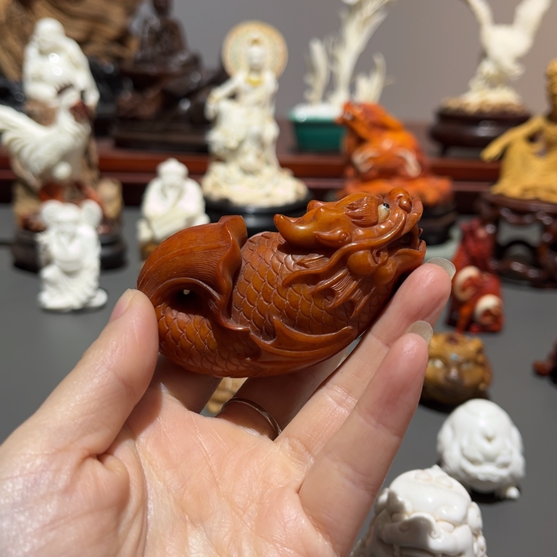 苑***强鹿骨手串/手链鹿角工艺品摆件