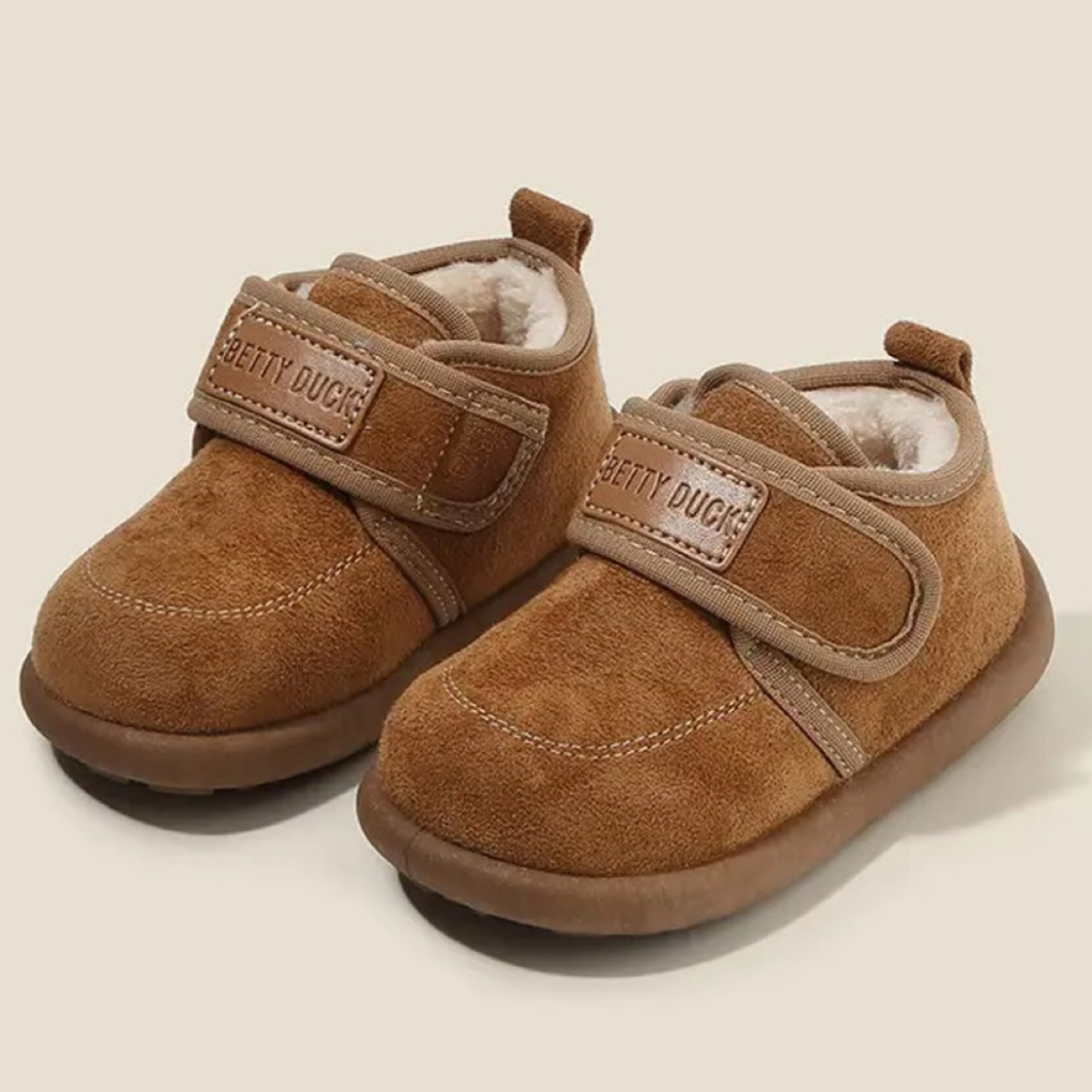 儿童运动鞋女童婴儿男童加绒宝宝鞋女童学步鞋