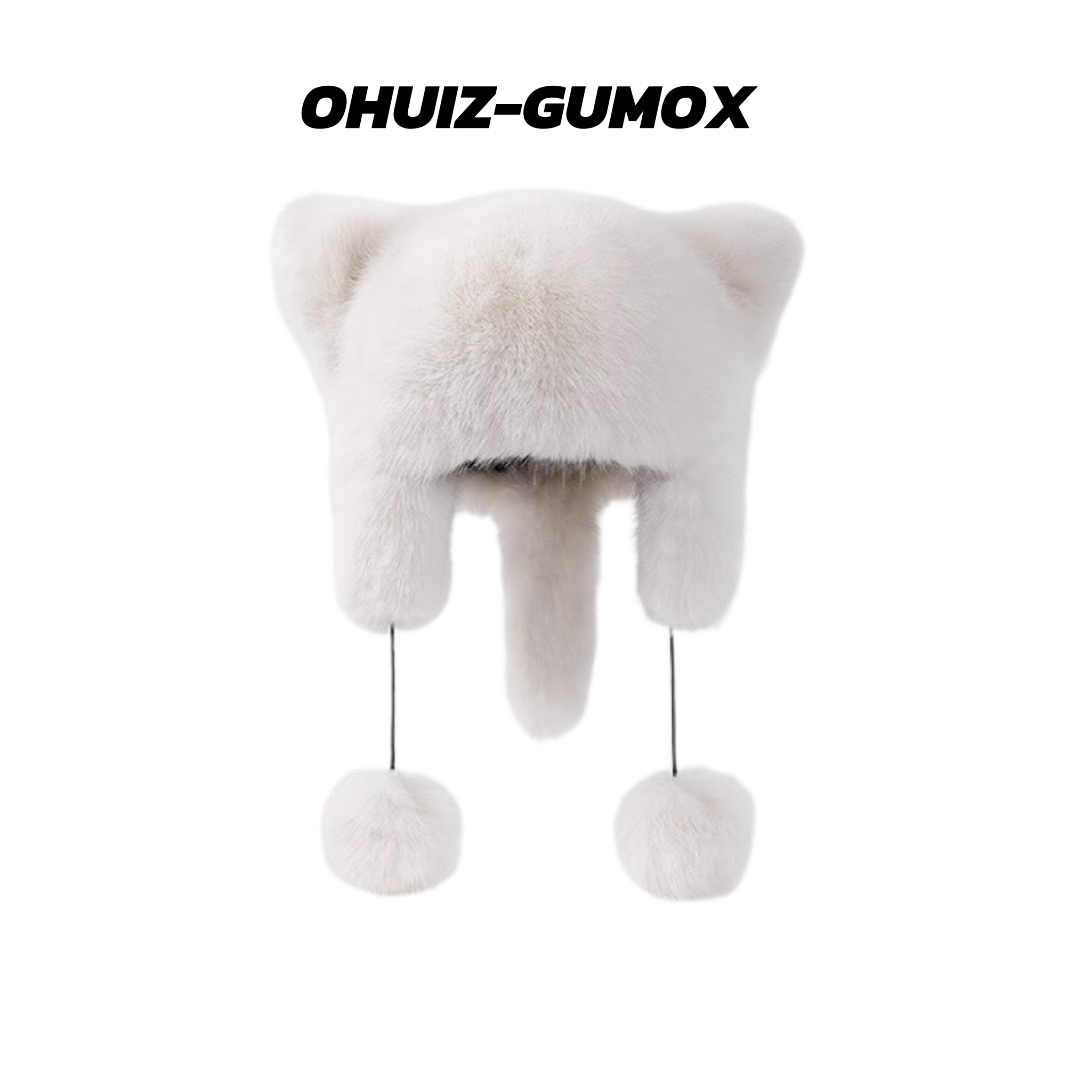 【现货】女童冬季毛毛帽子可爱保暖加绒