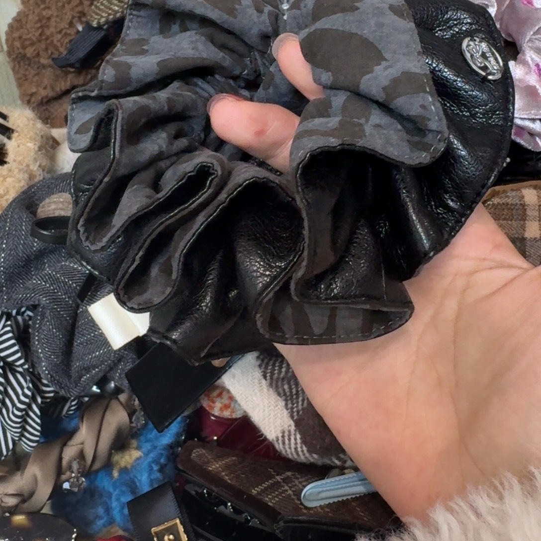 布艺铁合金豹纹蛮腰肠圈