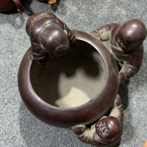 紫砂茶壶陶瓷摆件爱好者摆件