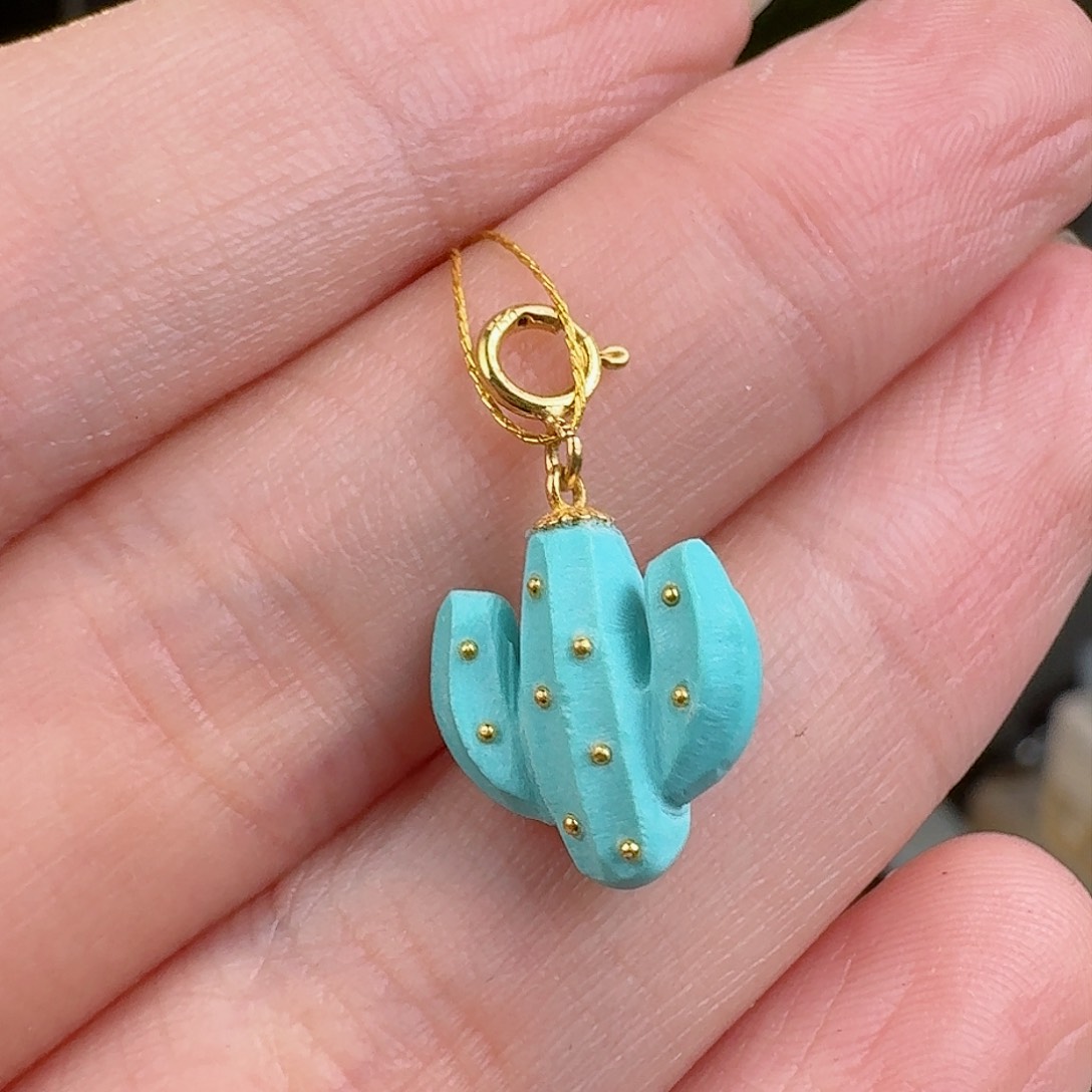 绿松石珠宝奇石18K金镶嵌