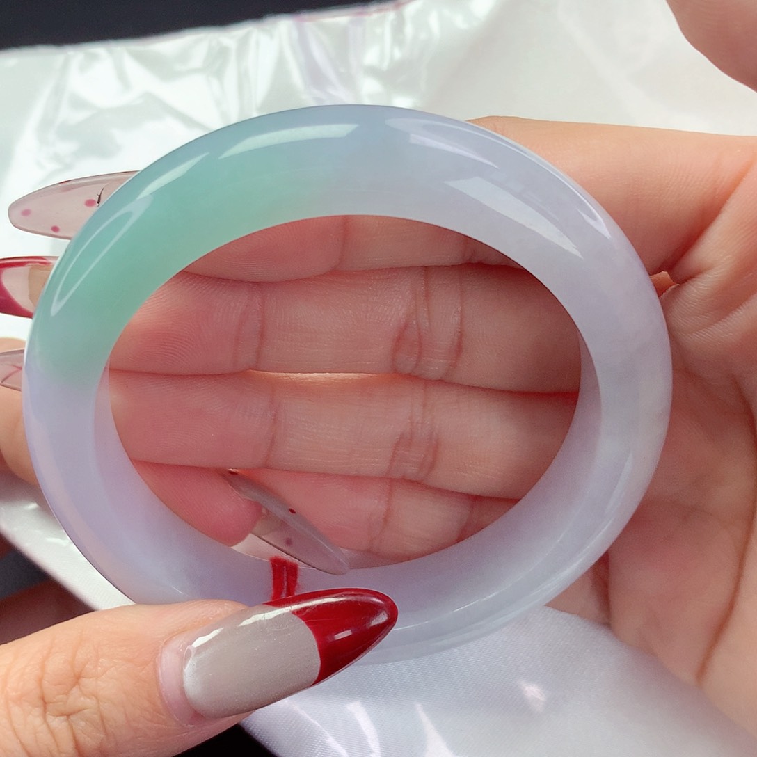 【闪购商品】翡翠手镯未镶嵌a 13420