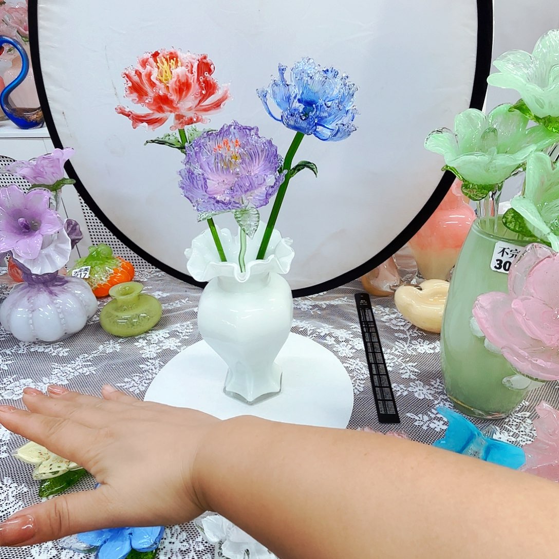 琉璃花瓶花器艺术品
