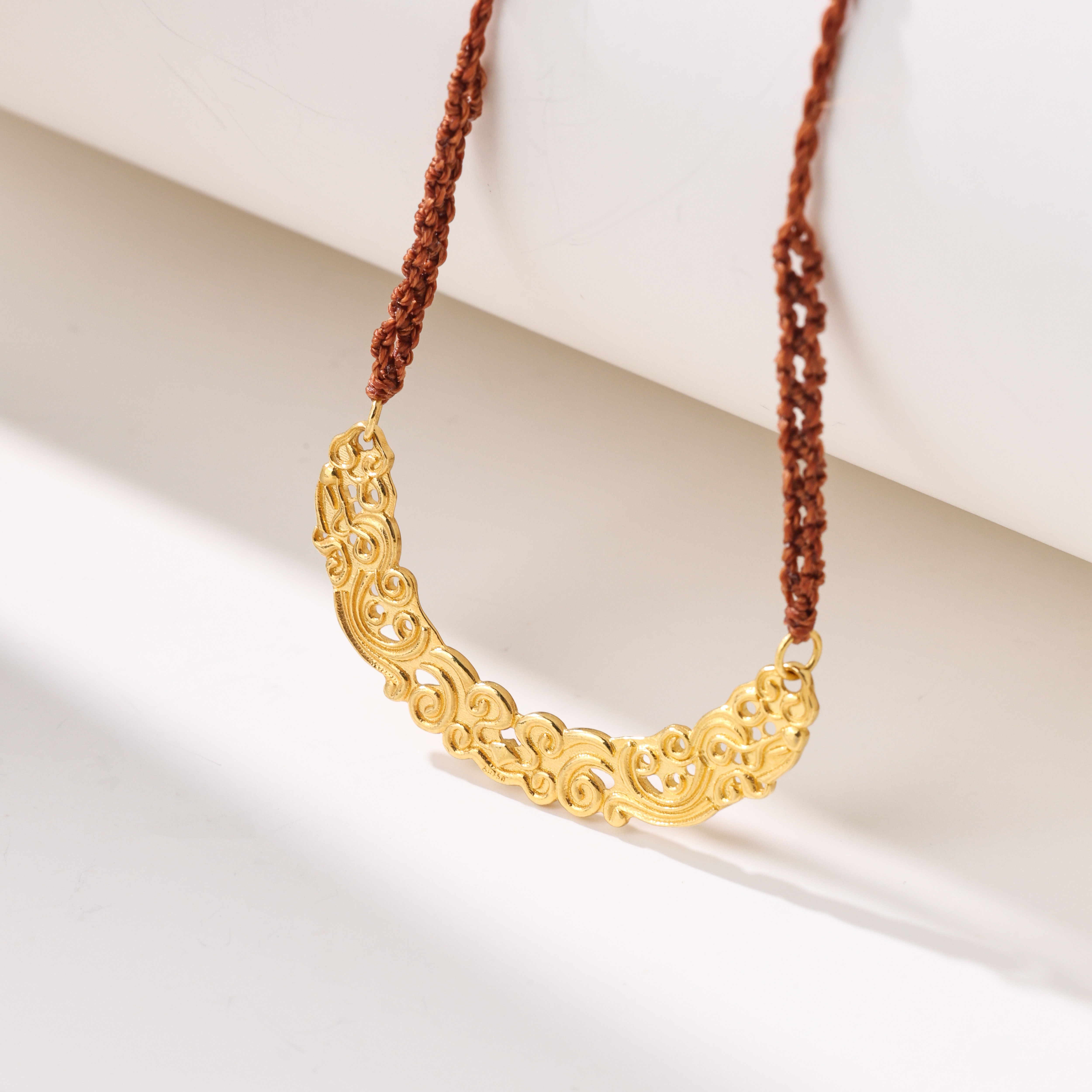 【举石臻选】TA08-1331-148个性吊坠18k（一件/约39*6*1mm）E