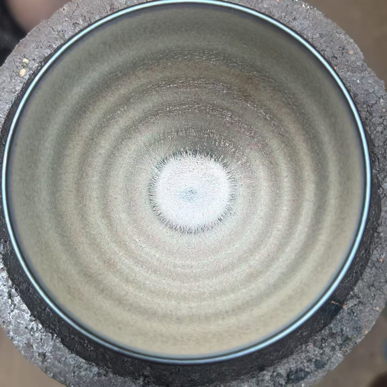 螺旋钵金糖果杯建窑建盏主人杯