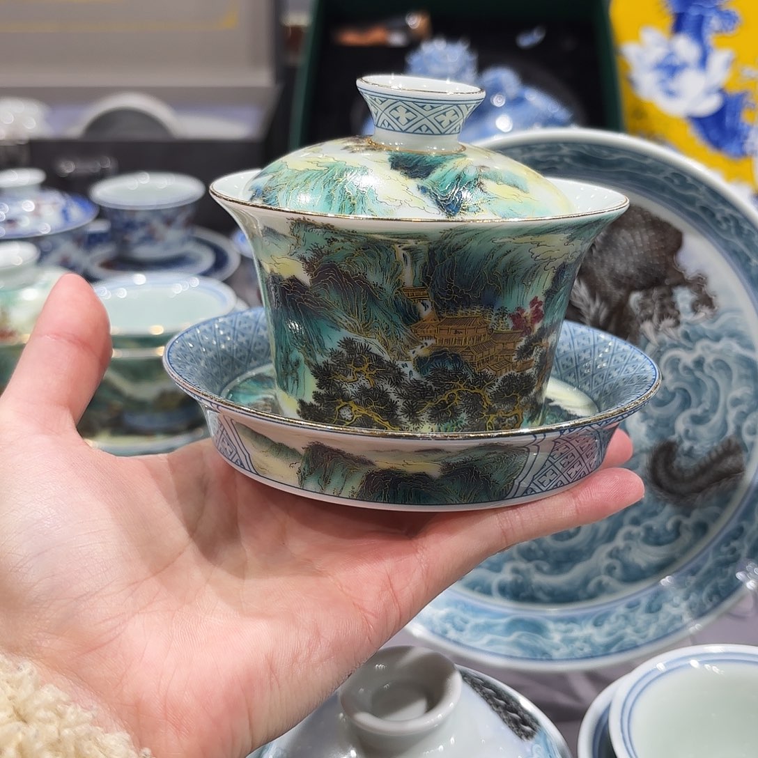 瓷片景德镇瓷器艺术