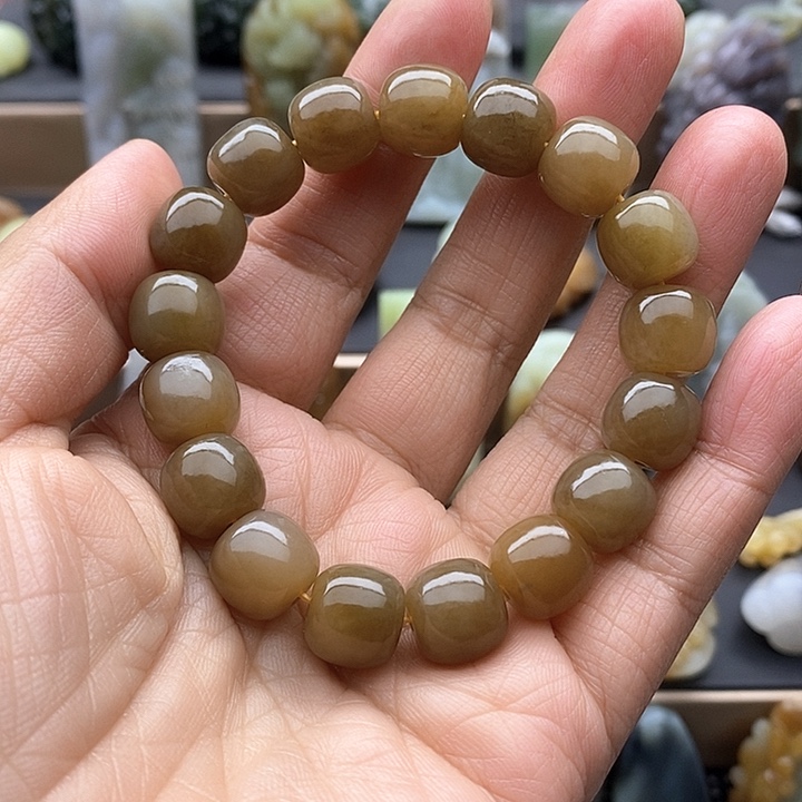 颈饰未镶嵌和田玉（糖玉）清*